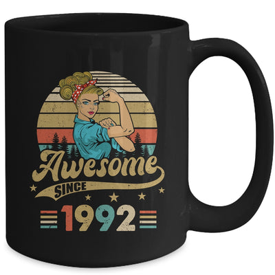 31 Year Old Awesome Since 1992 31st Birthday Women Mug | siriusteestore