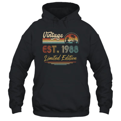 33 Year Old Vintage 1988 Limited Edition 33th Birthday Shirt & Hoodie | siriusteestore