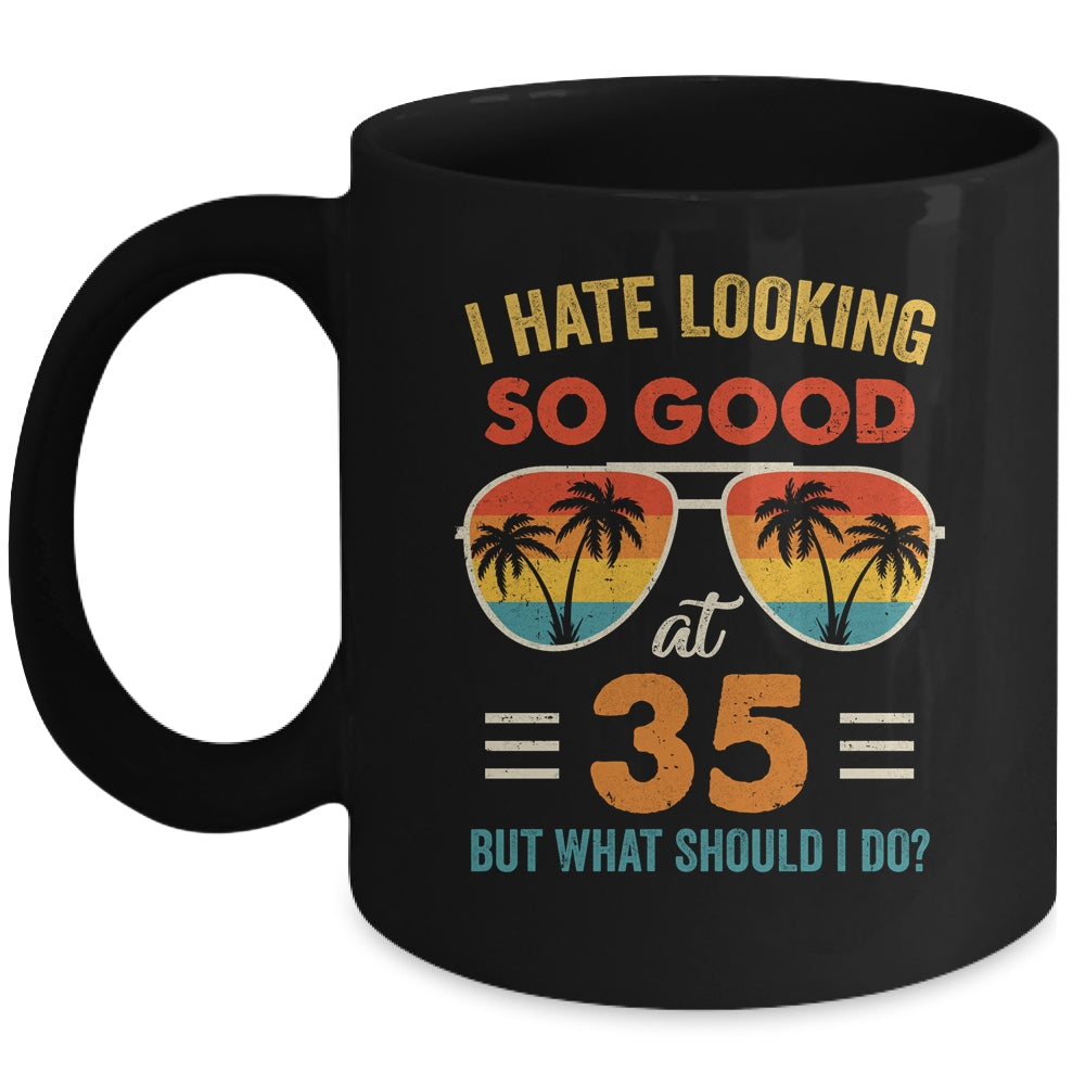 35 Birthday For Men Women 35th Anniversary For Him Her Mug | siriusteestore