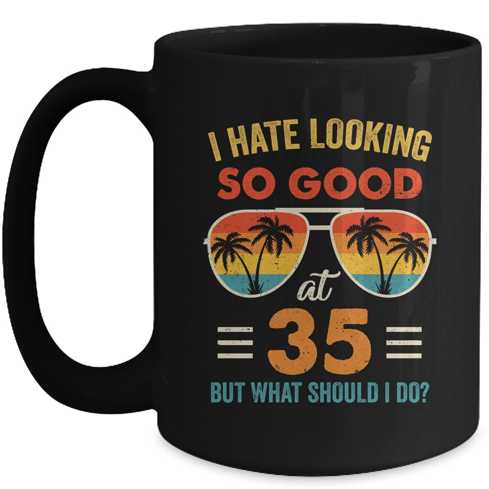 35 Birthday For Men Women 35th Anniversary For Him Her Mug | siriusteestore