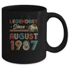 35th Birthday 35 Years Old Legendary Since August 1987 Mug | siriusteestore