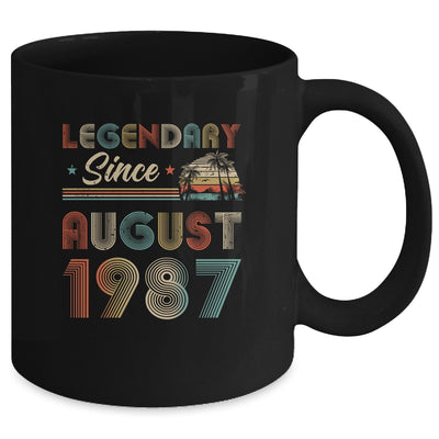 35th Birthday 35 Years Old Legendary Since August 1987 Mug | siriusteestore