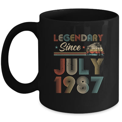 35th Birthday 35 Years Old Legendary Since July 1987 Mug | siriusteestore