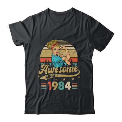 39 Year Old Awesome Since 1984 39th Birthday Women Shirt & Tank Top | siriusteestore