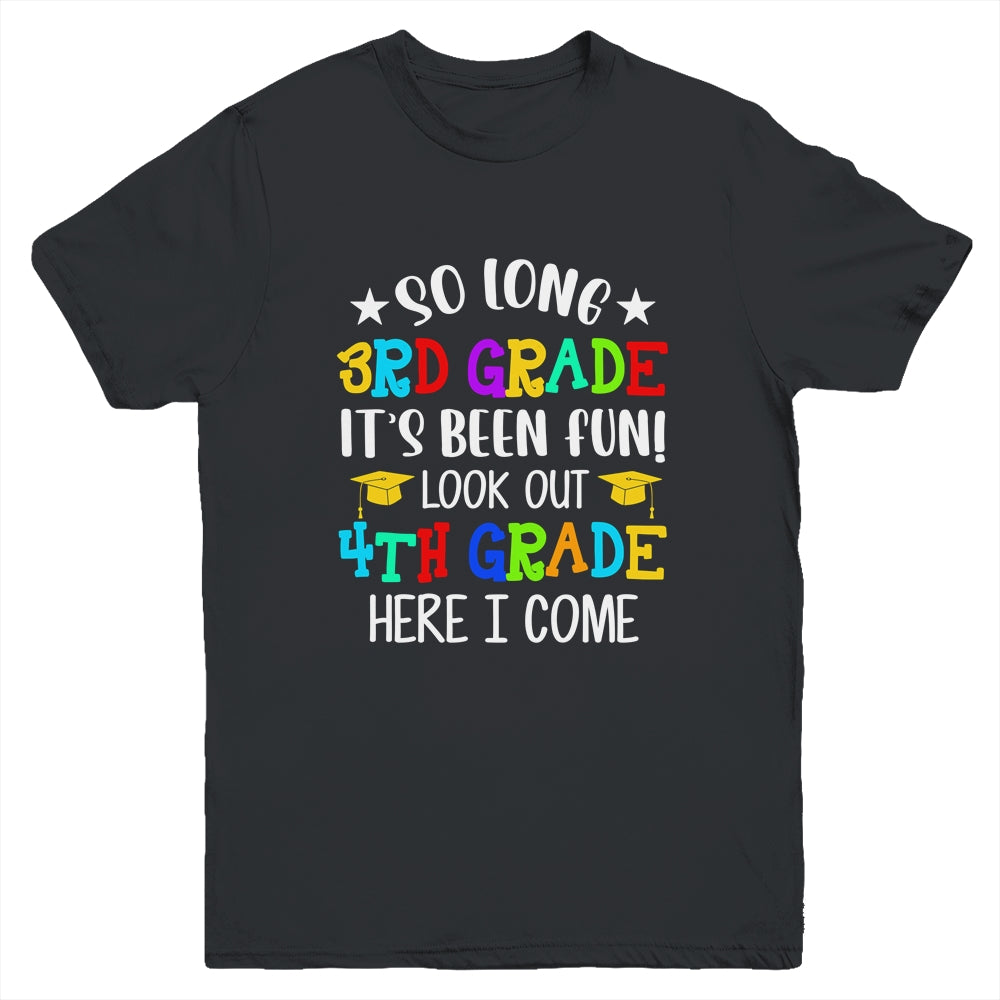 3rd Grade Graduation 4th Grade Here I Come Class of 2022 Youth Shirt | siriusteestore