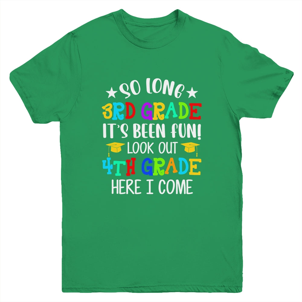 3rd Grade Graduation 4th Grade Here I Come Class of 2022 Youth Shirt | siriusteestore