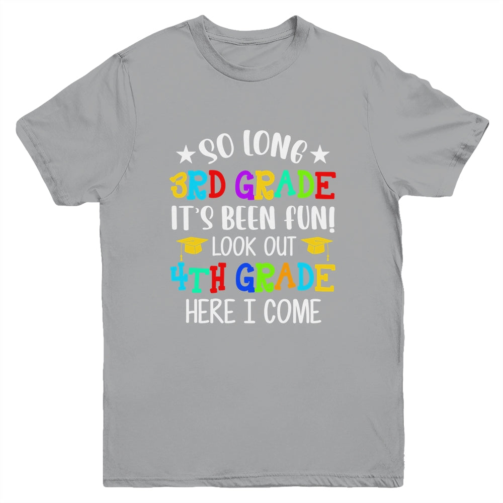 3rd Grade Graduation 4th Grade Here I Come Class of 2022 Youth Shirt | siriusteestore