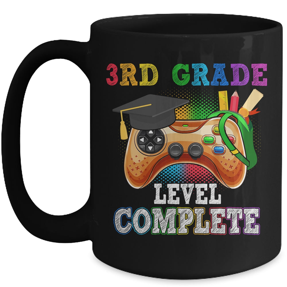 3rd Grade Level Complete Last Day Of School Graduation Mug | siriusteestore