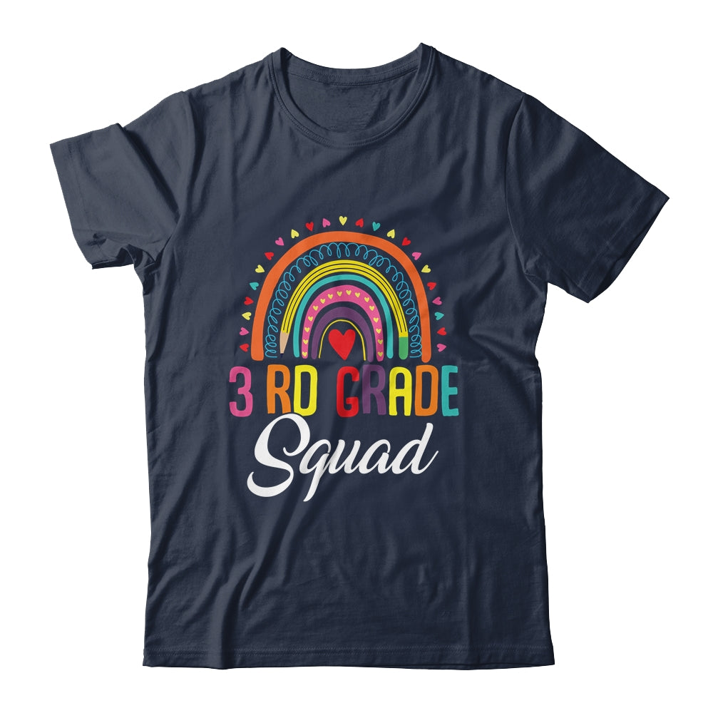 3rd Squad Team For First Day Of School Teacher Kids Shirt & Hoodie | siriusteestore