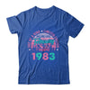 40 Years Old Awesome Since February 1983 40th Birthday Women Shirt & Tank Top | siriusteestore