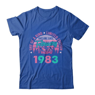 40 Years Old Awesome Since February 1983 40th Birthday Women Shirt & Tank Top | siriusteestore