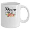 44th Birthday Gifts Women 44 Year Old Fabulous Since 1977 Mug | siriusteestore