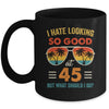 45 Birthday For Men Women 45th Anniversary For Him Her Mug | siriusteestore