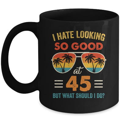45 Birthday For Men Women 45th Anniversary For Him Her Mug | siriusteestore