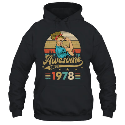45 Year Old Awesome Since 1978 45th Birthday Women Shirt & Tank Top | siriusteestore