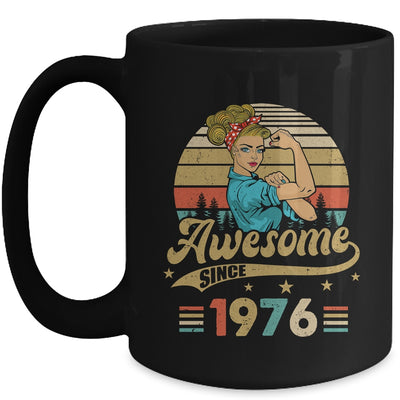 47 Year Old Awesome Since 1976 47th Birthday Women Mug | siriusteestore