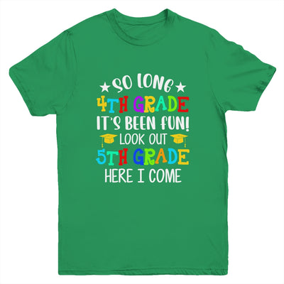 4th Graduation 5th Here I Come Class of 2022 Youth Shirt | siriusteestore