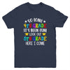 4th Graduation 5th Here I Come Class of 2022 Youth Shirt | siriusteestore