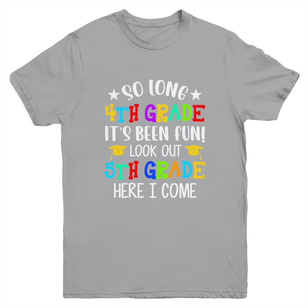 4th Graduation 5th Here I Come Class of 2022 Youth Shirt | siriusteestore
