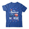 4th Of July All American Nurse Independence Day Shirt & Tank Top | Siriustee.com