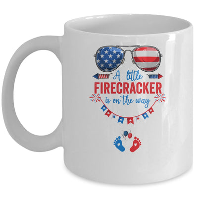 4th Of July Pregnancy Announcement Couples Baby Mug | siriusteestore