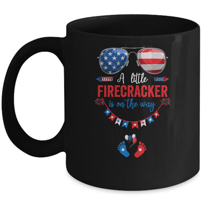 4th Of July Pregnancy Announcement Couples Baby Reveal Mug | siriusteestore