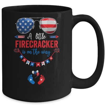 4th Of July Pregnancy Announcement Couples Baby Reveal Mug | siriusteestore