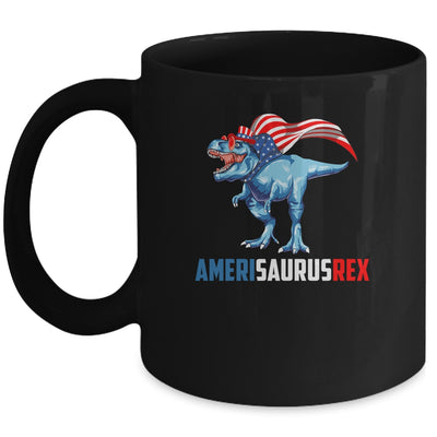 4th Of July T Rex Dinosaur Amerisaurus Rex Boys Kids Men Mug | siriusteestore