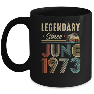 50 Years Old Legendary Since June 1973 50th Birthday Mug | siriusteestore