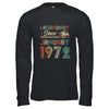 50th Birthday 50 Years Old Legendary Since January 1972 Shirt & Hoodie | siriusteestore