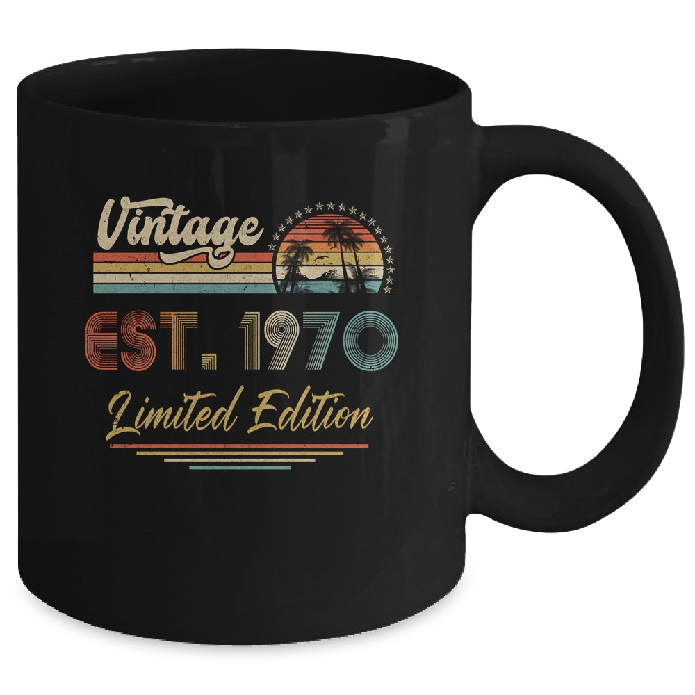 51 Year Old Vintage 1970 Limited Edition 51th Birthday Mug | siriusteestore