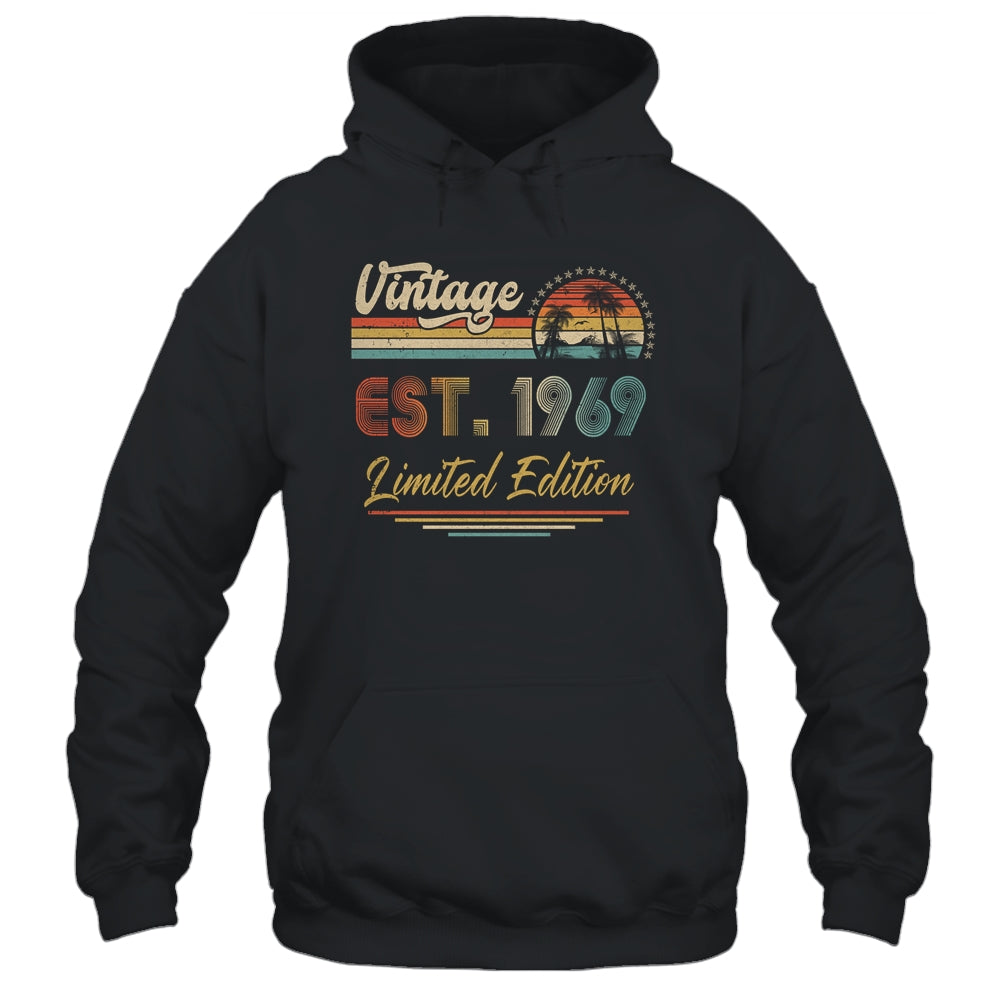 52 Year Old Vintage 1969 Limited Edition 52th Birthday Shirt & Hoodie | siriusteestore