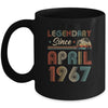 55th Birthday 55 Years Old Legendary Since April 1967 Mug | siriusteestore