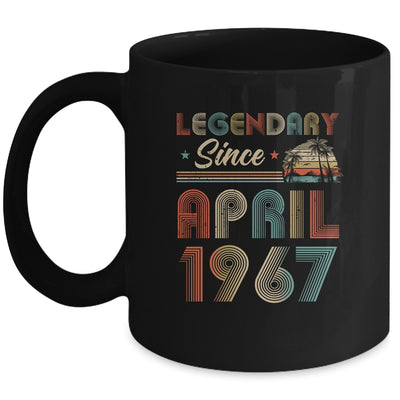 55th Birthday 55 Years Old Legendary Since April 1967 Mug | siriusteestore