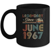 55th Birthday 55 Years Old Legendary Since June 1967 Mug | siriusteestore