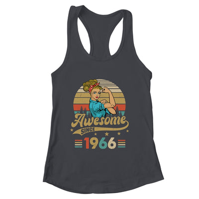 57 Year Old Awesome Since 1966 57th Birthday Women Shirt & Tank Top | siriusteestore