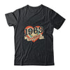 58th Birthday Gifts Classic Retro Heart Vintage 1963 Shirt & Tank Top | siriusteestore
