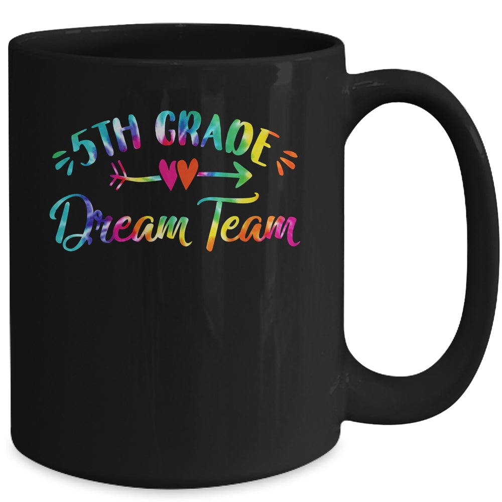 5th Grade Dream Team Students Teachers Back To School Mug | siriusteestore