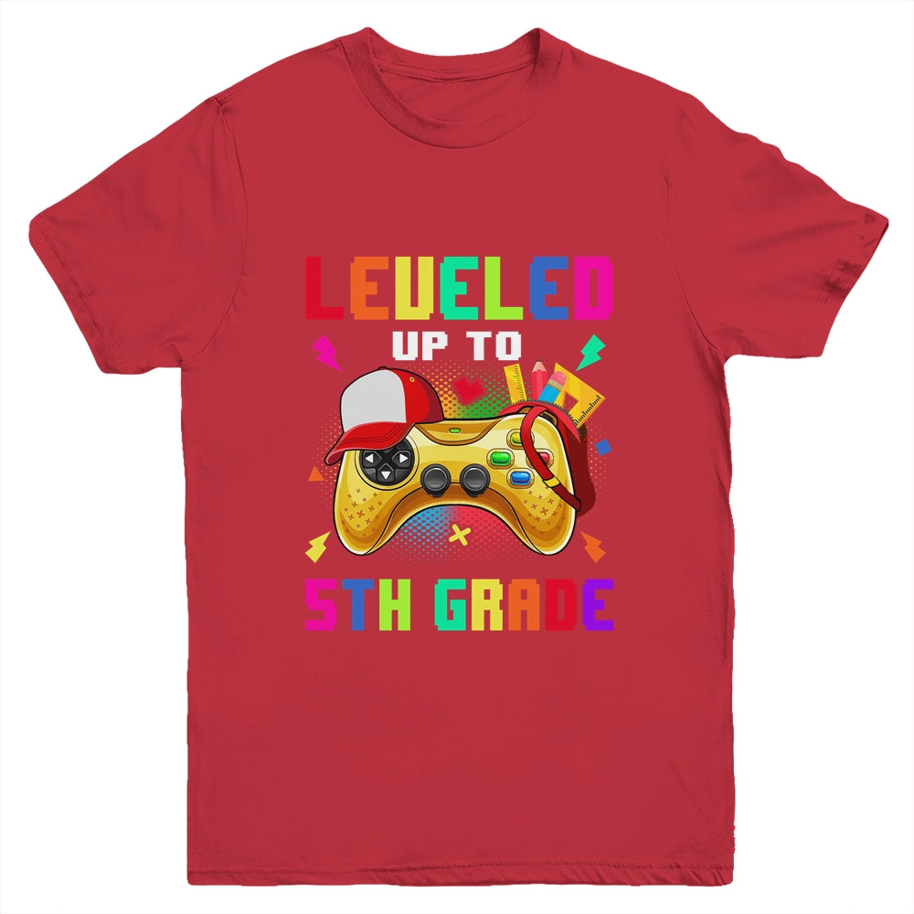 5th Grade Gamer First Day of Third Grade Boys Back To School Youth Shirt | siriusteestore