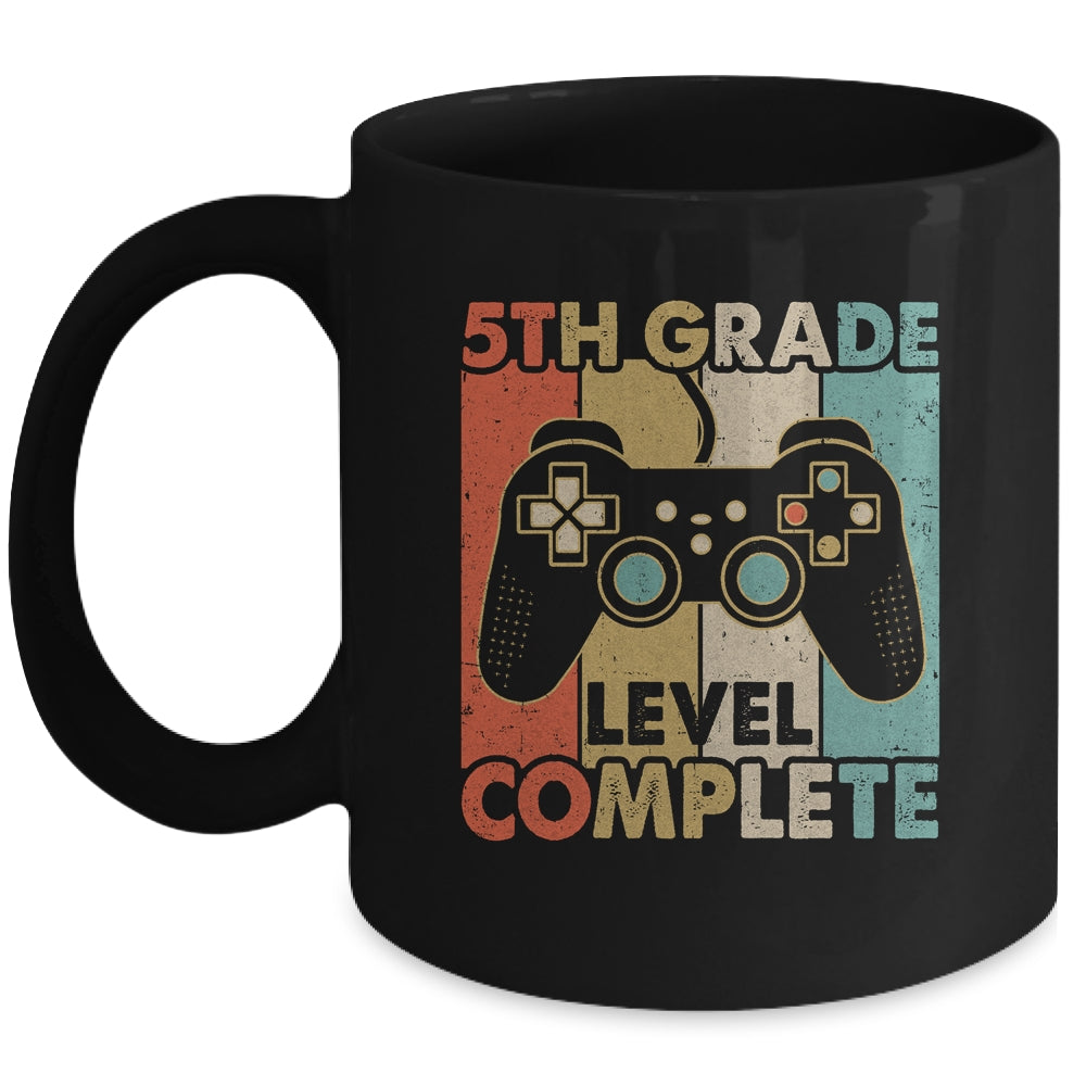 5th Grade Graduation Level Complete Video Games Boy Kids Mug | siriusteestore
