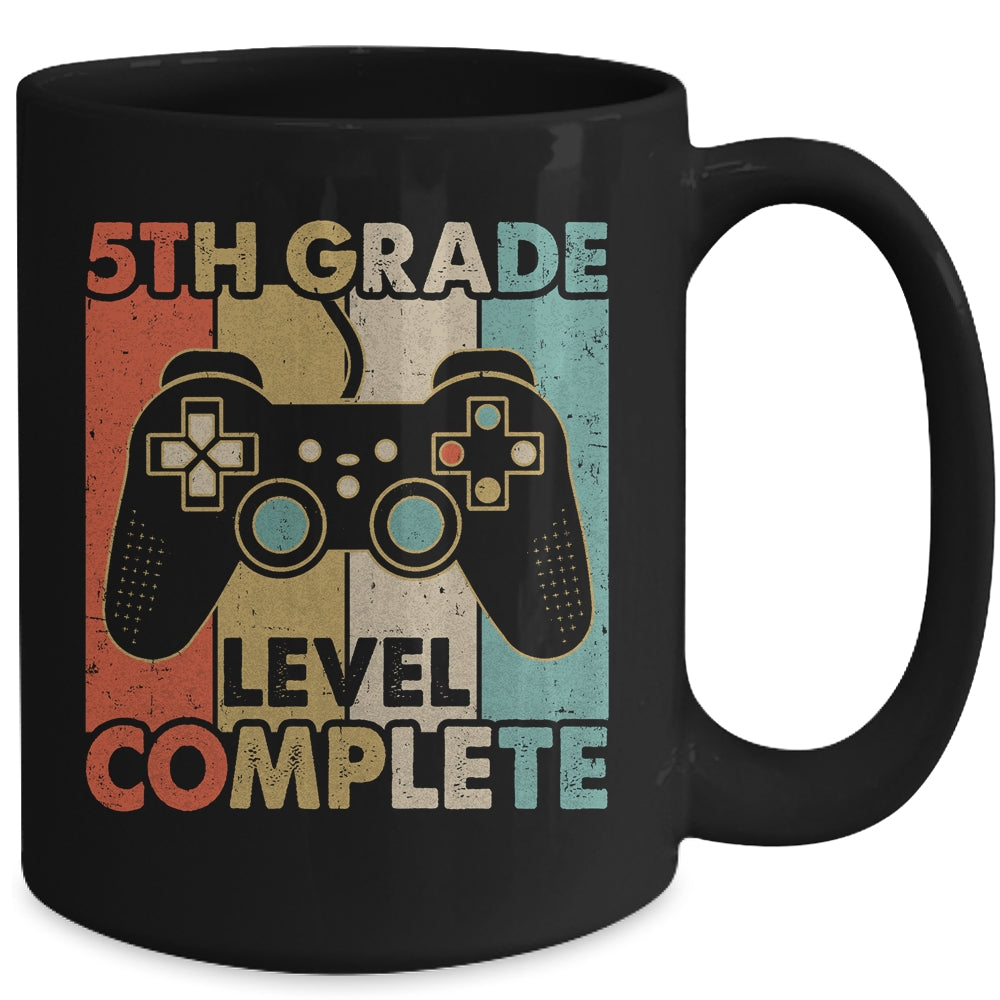 5th Grade Graduation Level Complete Video Games Boy Kids Mug | siriusteestore