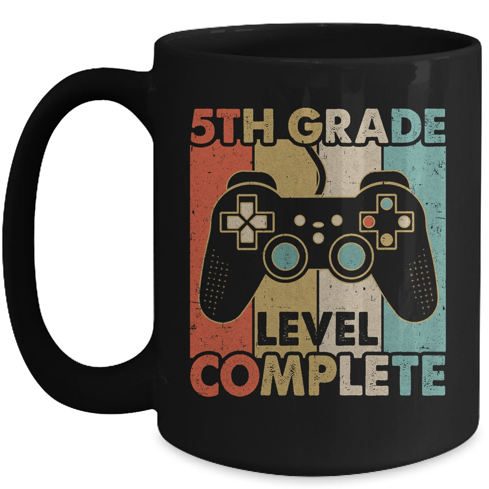 5th Grade Graduation Level Complete Video Games Boy Kids Mug | siriusteestore