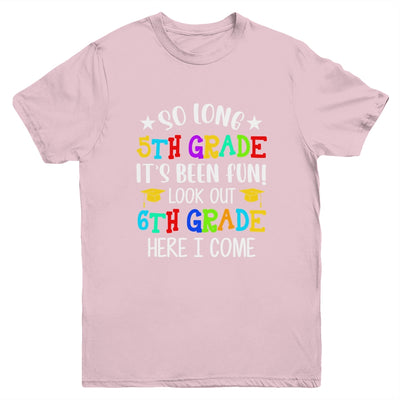 5th Graduation 6th Here I Come Class of 2022 Youth Shirt | siriusteestore