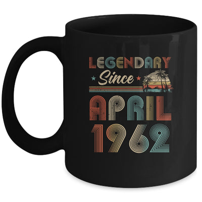 60th Birthday 60 Years Old Legendary Since April 1962 Mug | siriusteestore