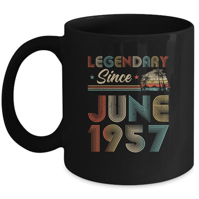 65th Birthday 65 Years Old Legendary Since June 1957 Mug | siriusteestore