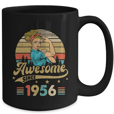 67 Year Old Awesome Since 1956 67th Birthday Women Mug | siriusteestore
