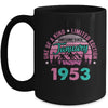 70 Years Old Awesome Since January 1953 70th Birthday Women Mug | siriusteestore