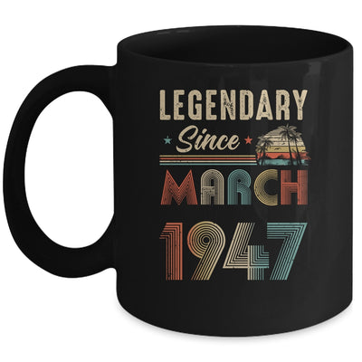 75 Years Old Legendary Since June 1948 75th Birthday Mug | siriusteestore