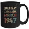 75 Years Old Legendary Since June 1948 75th Birthday Mug | siriusteestore