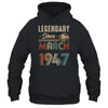 75 Years Old Legendary Since June 1948 75th Birthday Shirt & Hoodie | siriusteestore